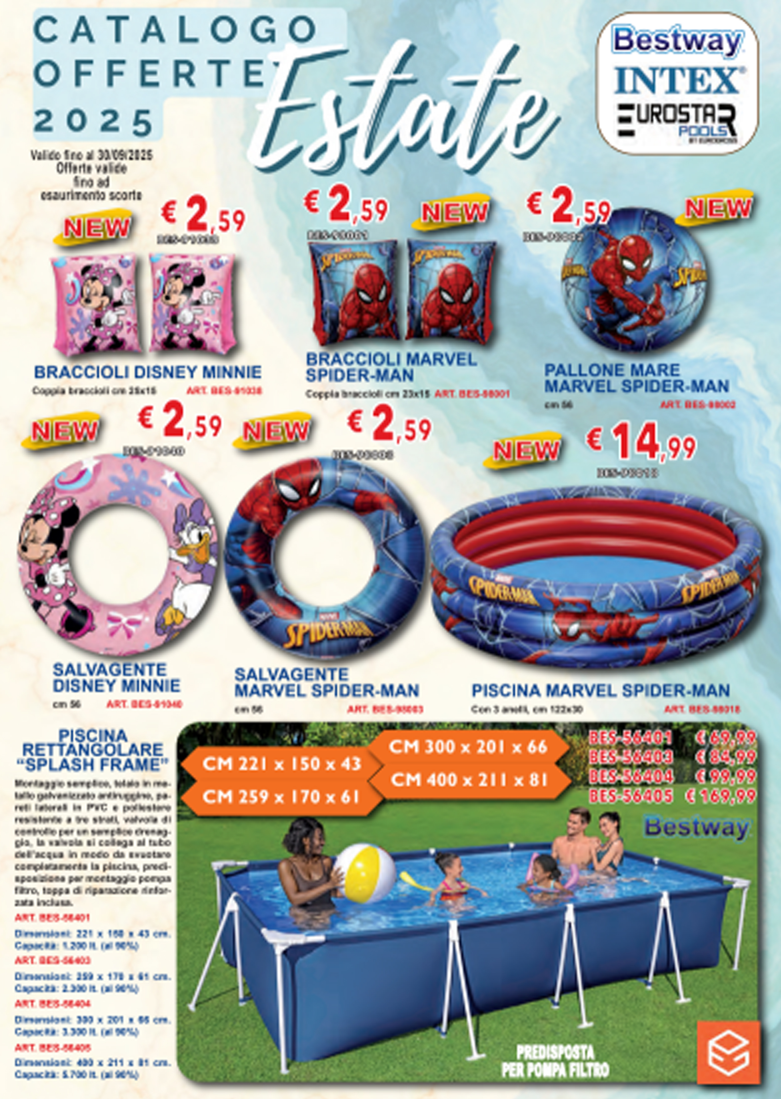 volantino piscine
