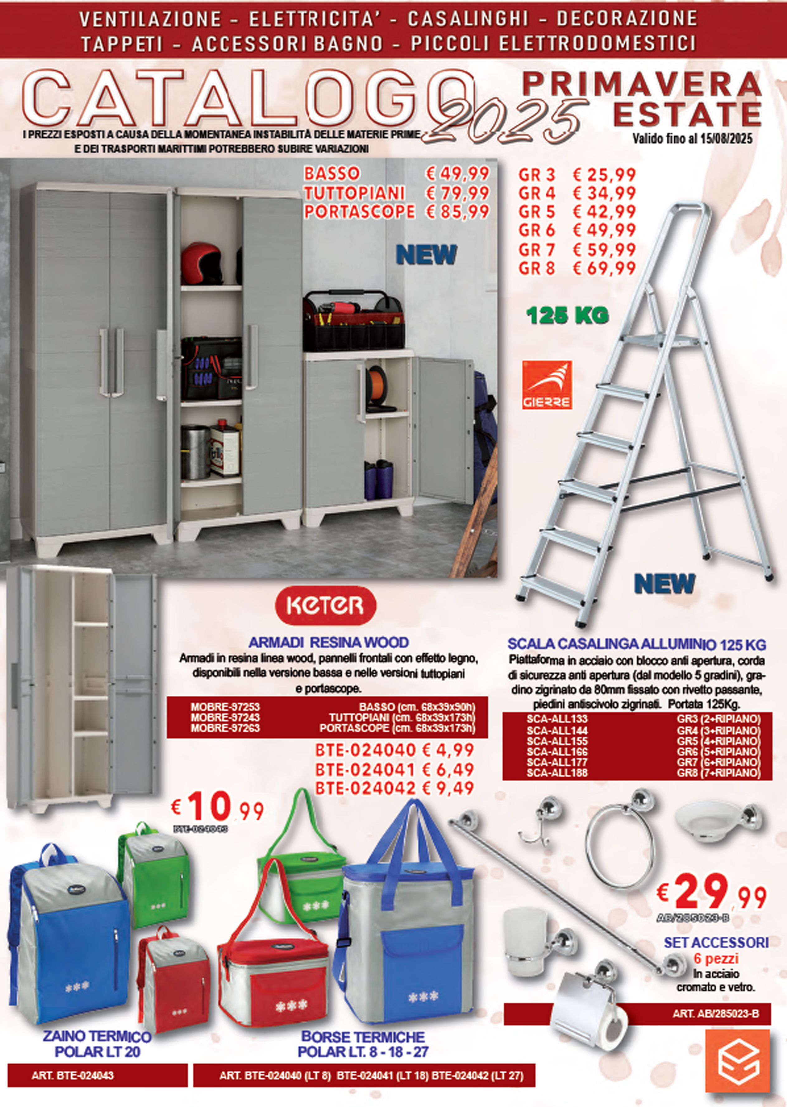 volantino ventilazione