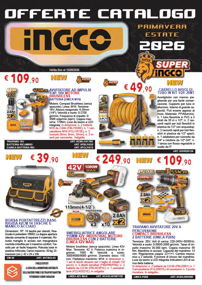 volantino ingco