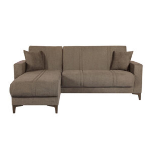 Divano angolo bravo bacos marrone