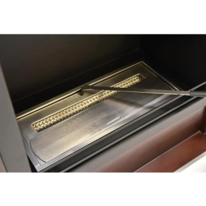 Biocamino Etna noce 3,5 LT 110x37x102 cm