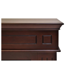 Biocamino Etna noce 3,5 LT 110x37x102 cm