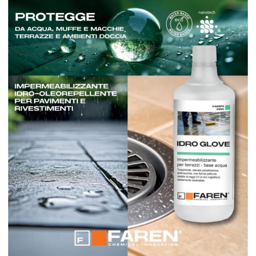 Idro glove impermeabilizzante terrazzi