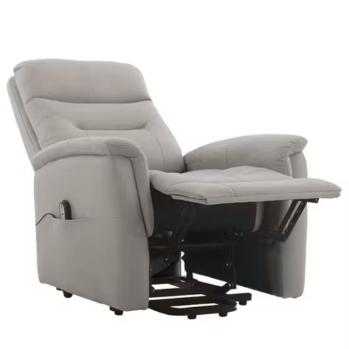 Poltrona Recliner soft 2 motori tessuto beige  