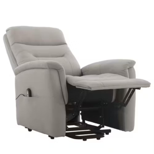 Poltrona Recliner soft 2 motori tessuto beige  