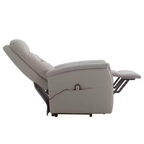 Poltrona Recliner soft 2 motori tessuto beige  