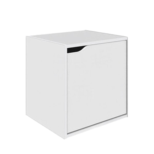 Cubo 35X35X29 Cm C/Anta Bianco