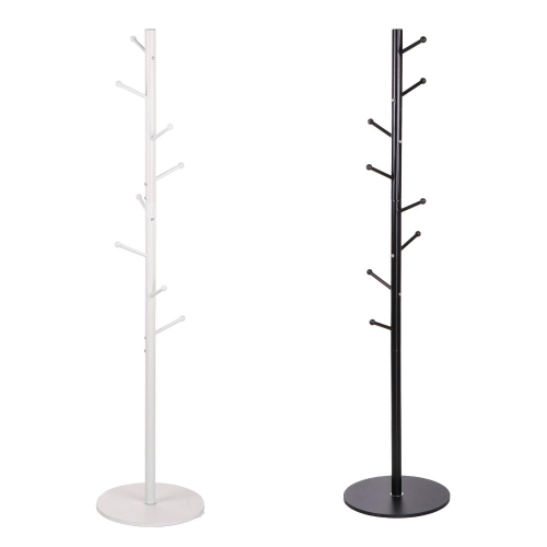 Appendiabiti in ferro + Mdf Ass. 2 Colori D.40XH175 cm