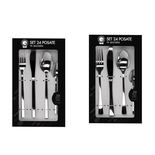 S/24 Posate In Acciaio Ass2Mod