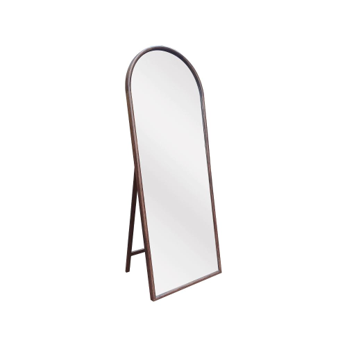 Specchio con cornice e supporto in legno 65X170