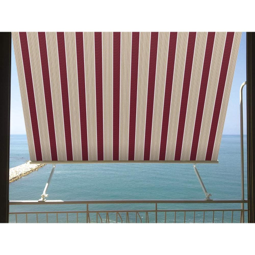 Tessuto di ricambio per tende da sole a caduta 3 MT Bordeaux