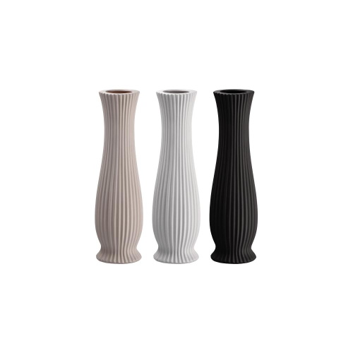 Vaso in ceramica Tribeca ass 3 colori cm 14Xh46