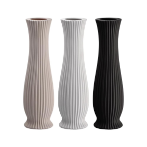 Vaso in ceramica Tribeca - ass 3 colori cm18Xh76