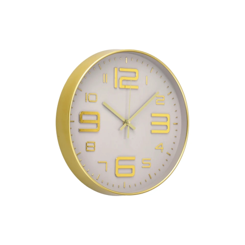 Orologio da parete in plastica ass. 4 colori D30