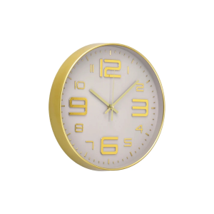 Orologio da parete in plastica ass. 4 colori D30