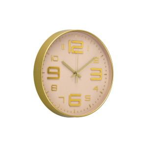 Orologio da parete in plastica ass. 4 colori D30