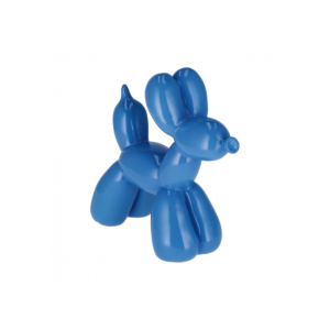 Decorazione in resina mod cane palloncino-ass. 4 colori