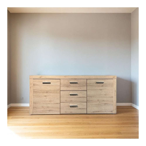 Madia manuel 2 ante +3 cassetti 167x41xh77