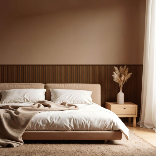 Pannello Murale in PVC Doghe in Legno cm 120x30x0,95 Bianco Frassino