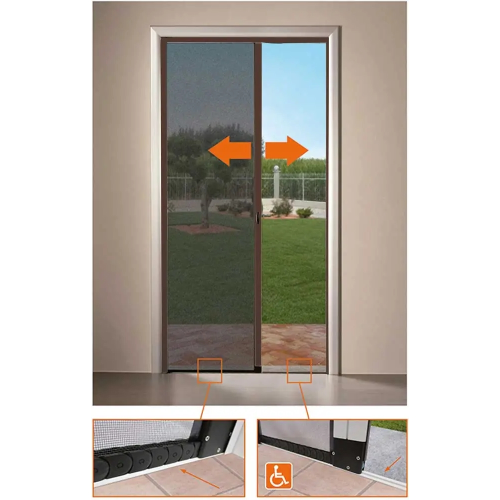 zanzariera tanke 250x135 marrone