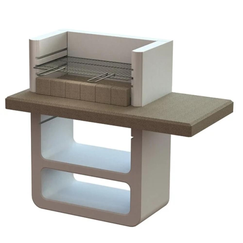 Barbecue calcestruzzo Agadir Legna 125x64x110H