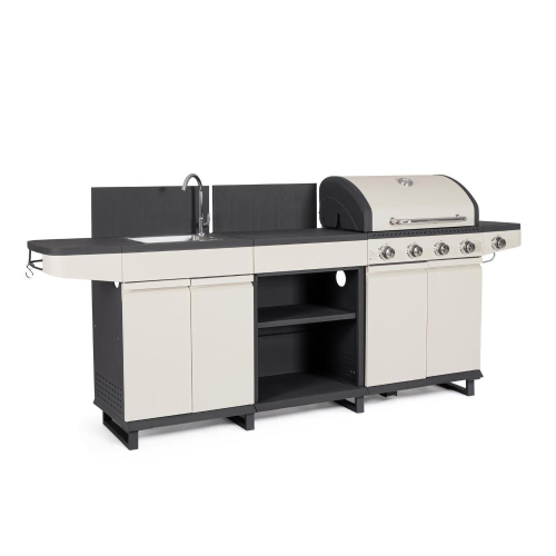 Cucina a gas annarita beige/antracite