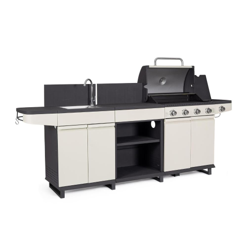 Cucina a gas annarita beige/antracite