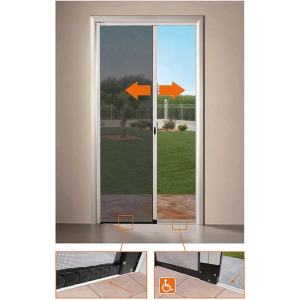 Zanzariera Eco Carrarmato TANKE Laterale 135x250 Bianco 9016