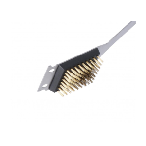 Spazzola bbq acciaio cm 43 