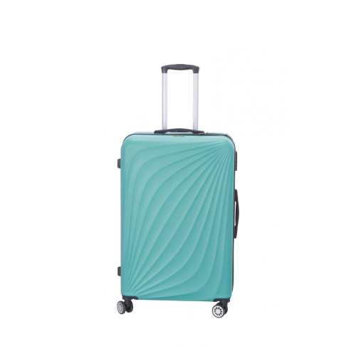 Trolley rigido 4 ruote in ABS con chiusura TSA  CM50X28,5XH77,5 