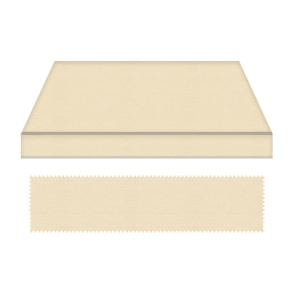Tenda a caduta tessuto tempotest 300x260 cod. 15/1 Beige tinta unica