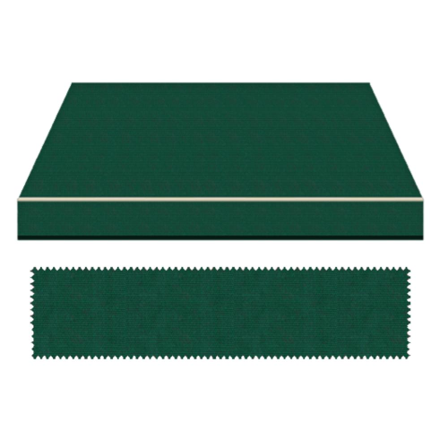 Tenda a caduta tessuto tempotest 300x260 cod. 5 Verde tinta unica