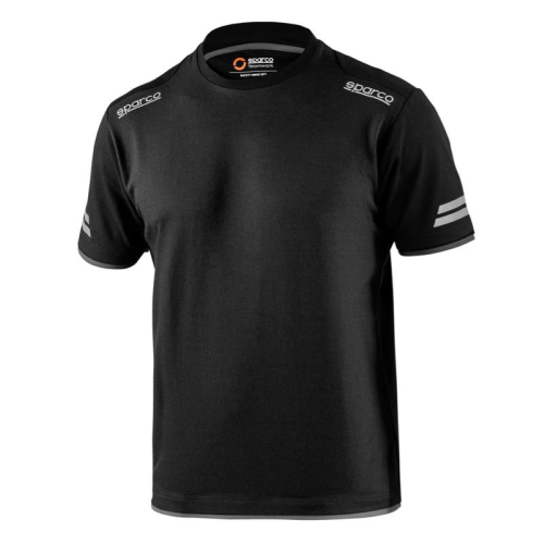T-shirt tech tucson nero/grigio scuro TG M