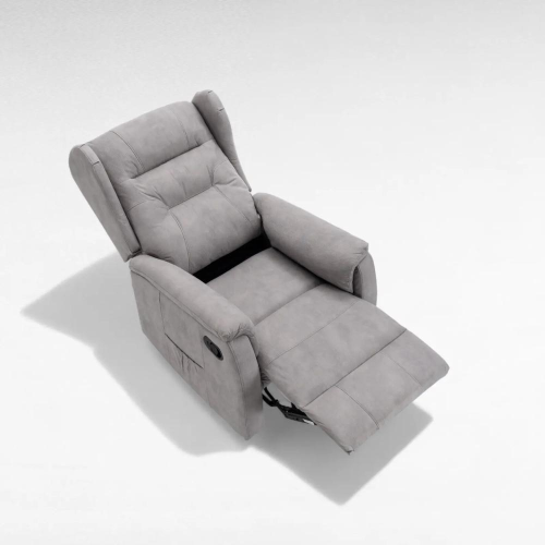 Poltrona recliner Ariel manuale grigio scuro 