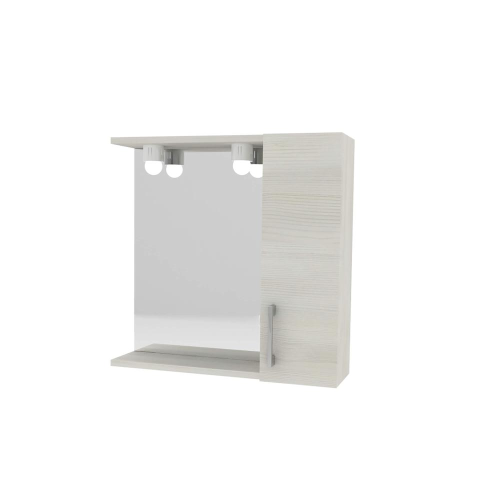 Specchio da bagno 1a rovere ghiaccio