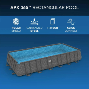Piscina APX 365 da 732x366x132 cm
