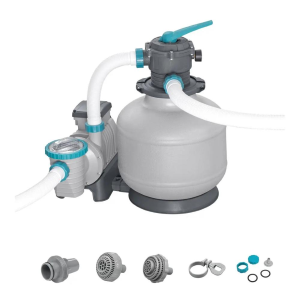 Pompa filtro a sabbia per piscina da 11.355 L/H
