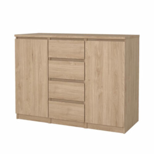 Kit madia 2 ante + 4 cassetti naia Rovere