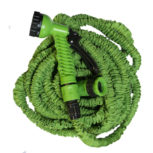 Tubo estensibile verde/giallo 15mt c/pistola