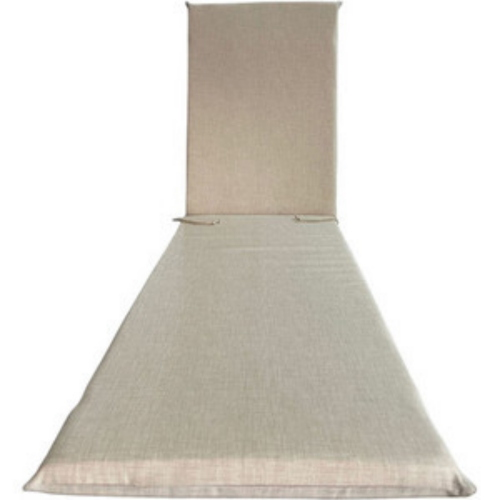 Cuscino garden lettino 180x60xh4,5cm ecru