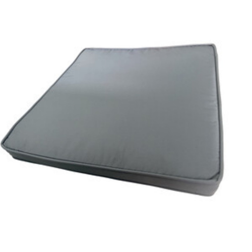 Cuscino 52x50x5cm grigio