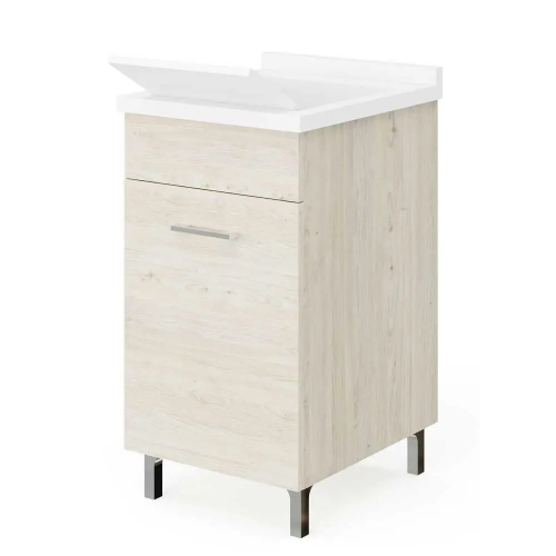 Mobile lavatoio 45x50 rovere ghiacc