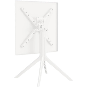 Tavolo Calahonda Top Pieghevole 70X70Xh.75Cm Bianco