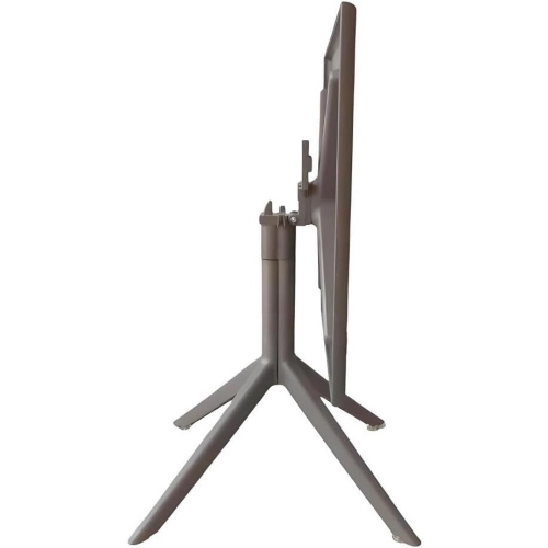 Tavolo Calahonda Top Pieghevole 70X70Xh.75Cm Tortora
