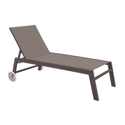 Lettino Da Sole Estate Cm 198X65X35H Toupe