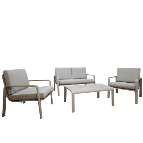 Set Divani Will Pz 4 Grigio Chiaro
