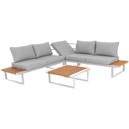 Set Divano Angolare Hillsbianco