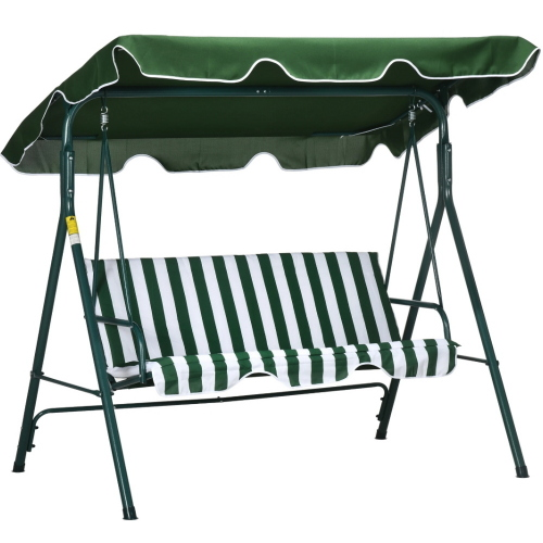 Dondolo 3 Posti Molti Cm 170X110X153H Verde