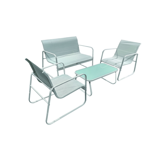 Set Divano Rest Pezzi 4 Bianco