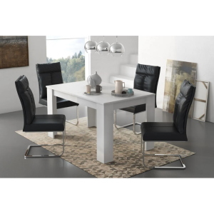 Tavolo Ulrich IV Larice Bianco 160x80x75H